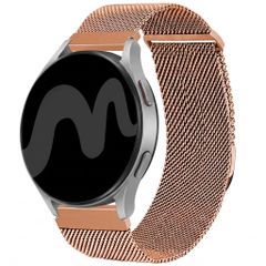 imoshion Magnetisches Milanaise Armband -   Universelle 22 mm Anschluss - Größe S - Rosé gold