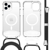 imoshion MagSafe Hülle mit abnehmbarem Band für das Apple iPhone 12 (Pro) - Transparent