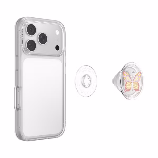 PopSockets PopTop - Glitter Sunset Mariposa