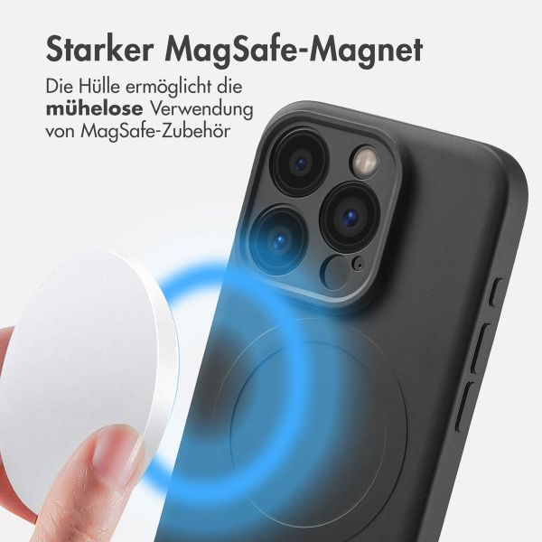 imoshion Color Back Cover mit MagSafe Apple iPhone 15 Pro - Schwarz