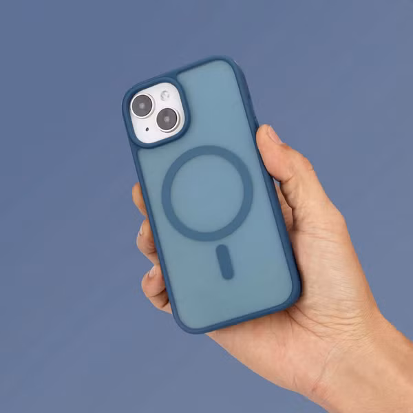 imoshion Color Guard Back Cover mit MagSafe Apple iPhone 15 - Dunkelblau