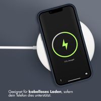 Accezz Liquid Silikoncase Apple iPhone 11 - Dunkelblau