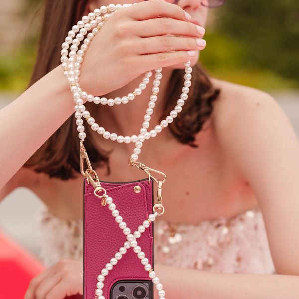 Dutchies Back Cover mit Kartenfach Samsung Galaxy S23 Ultra - Ruby