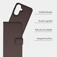 imoshion Herausnehmbare 2-in-1 Luxus-Bookcase Samsung Galaxy A27 (5G) - Braun