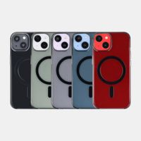 Accezz Lite Backcover mit MagSafe Apple iPhone 14 - Smokey Clear