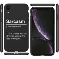 imoshion Design Hülle für das iPhone Xr - Quote - Schwarz