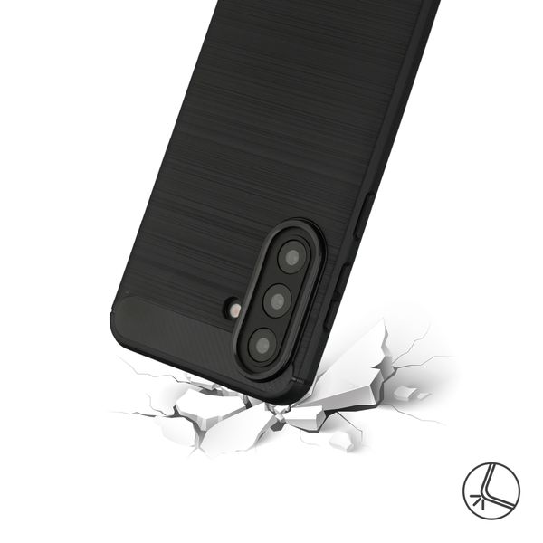 imoshion Brushed Back Cover Samsung Galaxy A57 (5G) - Schwarz