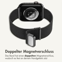imoshion Mailändische Magnetarmband für Apple Watch | 38/40/41/42 mm - Schwarz
