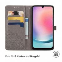 imoshion Mandala Klapphülle Samsung Galaxy A25 (5G) - Grau