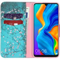 Design TPU Klapphülle für das Huawei P30 Lite
