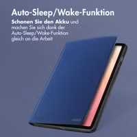 Accezz Classic Klapphülle Samsung Galaxy Tab S11 Ultra - Dunkelblau