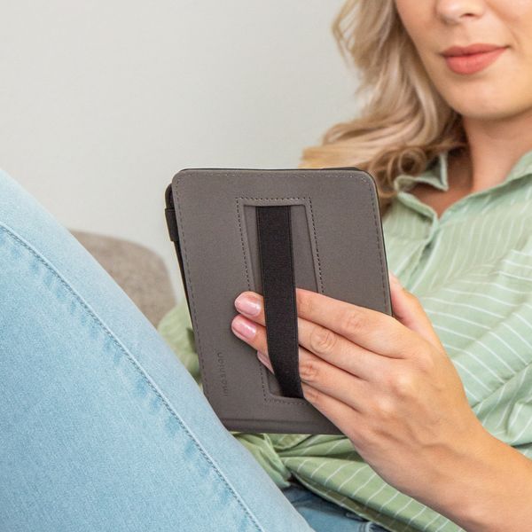 imoshion Stand Flipcase für das Kobo Libra Colour / Tolino Vision Color - Hellblau
