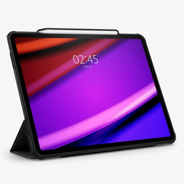 Spigen Rugged Armor Pro Klapphülle iPad Air 13 Zoll (2024) M2 - Black
