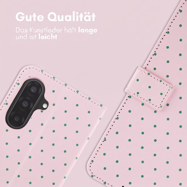 imoshion Design Klapphülle Samsung Galaxy A57 (5G) - Happy Dots