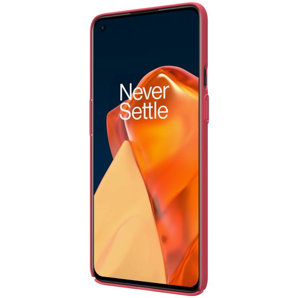 Nillkin Super Frosted Shield Case für das OnePlus 9 - Rot