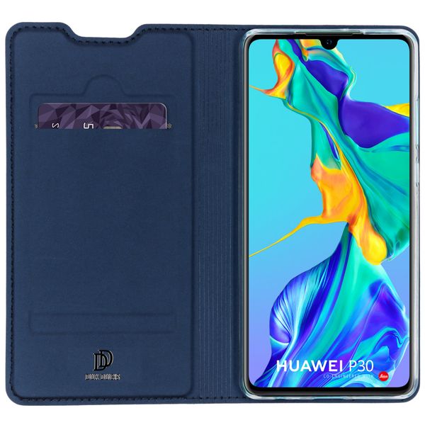 Dux Ducis Slim TPU Klapphülle Blau für das Huawei P30