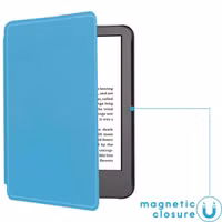imoshion Slim Hard Case Klapphülle Amazon Kindle (2024) / Amazon Kindle (2022) 11th gen - Hellblau