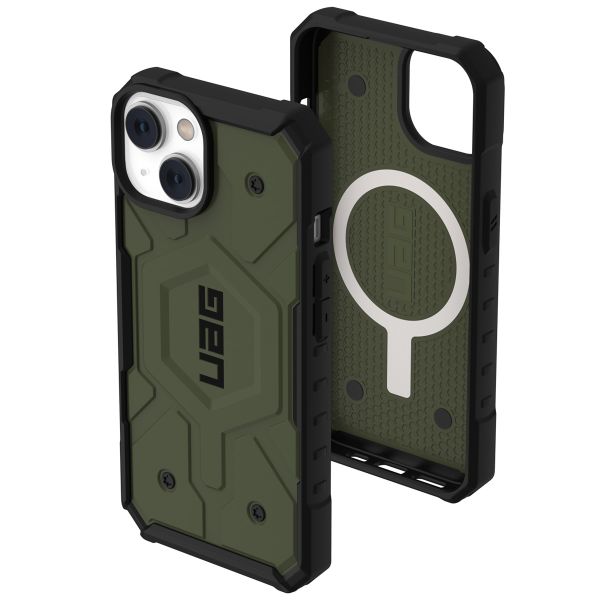 UAG Pathfinder Case MagSafe für das iPhone 14 - Olive