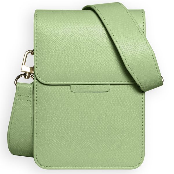 Selencia Avani ﻿Schlangen-Handytasche Crossbody - Grün