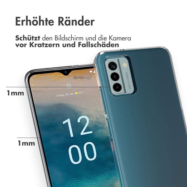 Accezz Clear TPU Backcover Nokia G22 - Transparent