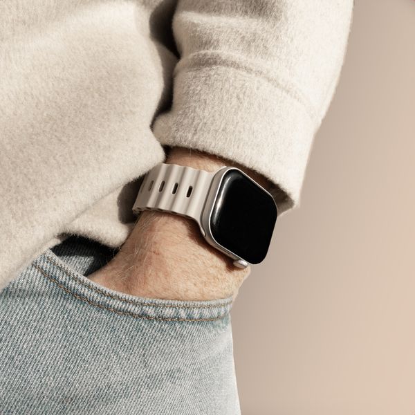 Accezz Ocean Armband für Apple Watch | 44/45/46/49 mm - Polarstern