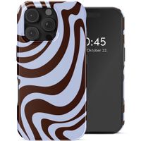 Selencia Vivid Back Cover Apple iPhone 16 Pro - Dream Swirl Chocolate