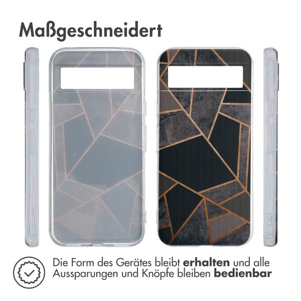 imoshion Design Hülle Google Pixel 8a - Black Graphic