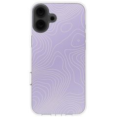imoshion Design Hülle Apple iPhone 16 - Topo Lilac
