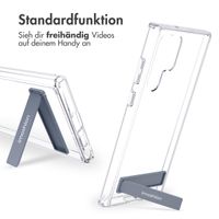 imoshion Back Cover mit Ständer Samsung Galaxy S22 Ultra - Transparent