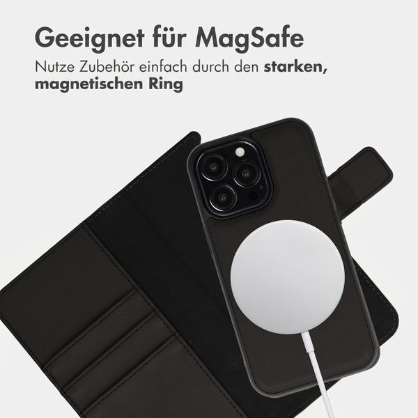 imoshion Herausnehmbare 2-in-1 Luxus-Bookcase Apple iPhone 13 Pro - Schwarz