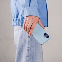 imoshion Texture Backcover Apple iPhone 18 Pro / 17 Pro - Hellblau