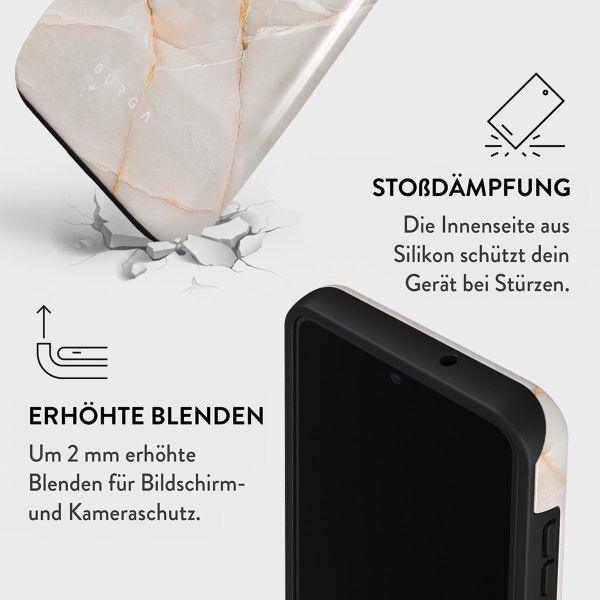 Burga Tough Back Cover für das Samsung Galaxy S23 - Vanilla Sand