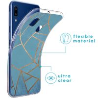imoshion Design Hülle Samsung Galaxy A20e - Blue Graphic