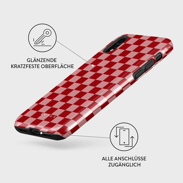 Burga Tough Back Cover für das iPhone Xr - Cheerleader