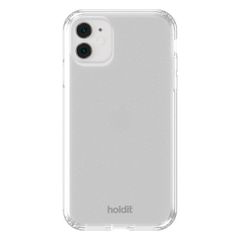 Holdit Glitzer Case Apple iPhone 11 / Xr - Weiß