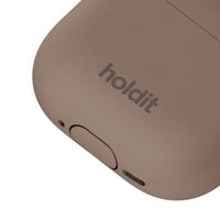 Holdit Solid Silicone Case Apple AirPods 4 - Mocha Brown