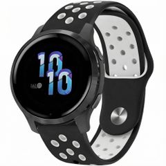 imoshion Silikon-Sportarmband -   Universelle 22 mm Anschluss - Black & White