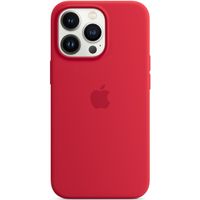 Apple Silikon-Case MagSafe iPhone 13 Pro Max - Rot