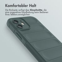 imoshion EasyGrip Backcover Apple iPhone 12 - Dunkelgrün