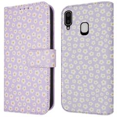 imoshion Design Klapphülle Samsung Galaxy A20e - White Daisy