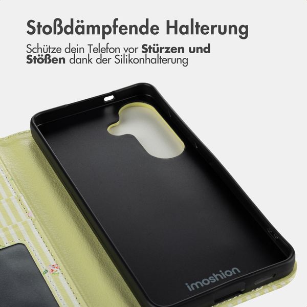 imoshion Design Klapphülle Samsung Galaxy S26 FE - Garden Stripes