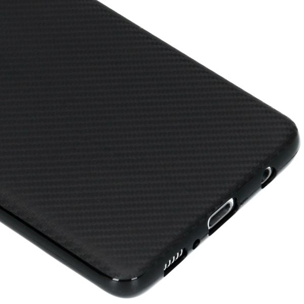 Carbon-Hülle Schwarz für das Samsung Galaxy S10