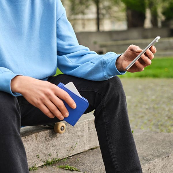 Chipolo CARD Point – Bluetooth-Tracker für Android – 1 Pack – Weiß