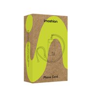 imoshion ﻿﻿Universal-Telefonkordel one size - 10 mm dick - Schwarz