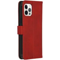 imoshion Luxuriöse Klapphülle iPhone 12 (Pro) - Rot