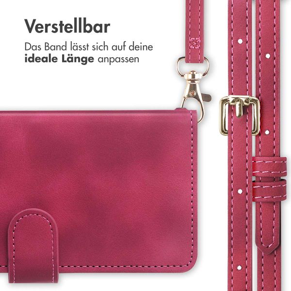 imoshion Klapphülle mit Kordel Samsung Galaxy S23 - Rot