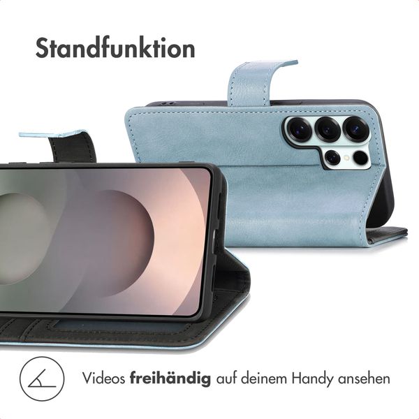 imoshion Luxuriöse Klapphülle Samsung Galaxy S26 Ultra - Hellblau