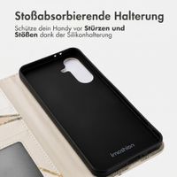 imoshion Design Klapphülle Samsung Galaxy A56 - Beige Graphic