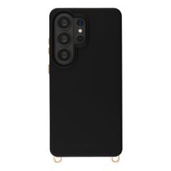 Selencia Rivièra Backcover mit MagSafe mit abnehmbaren Haken Samsung Galaxy S26 Ultra - Velvet Black