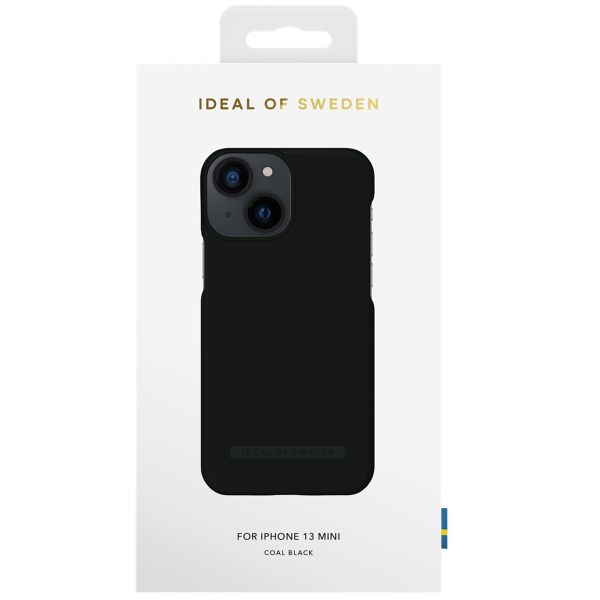 iDeal of Sweden Seamless Case Back Cover für das iPhone 13 Mini - Coal Black